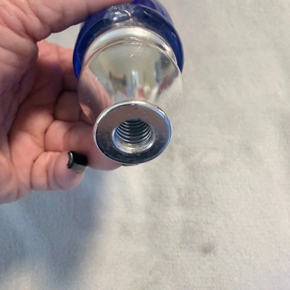Vintage Bud Light Blue Acrylic Beer Tap Handle Draft Beer Keg Bar Man Cave 11.5